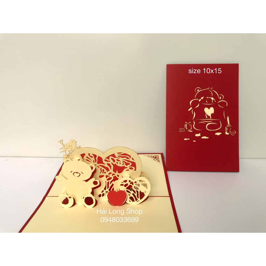 Trái Tim 9 - Heart  - Love - Thiệp 3D | BigBuy360 - bigbuy360.vn