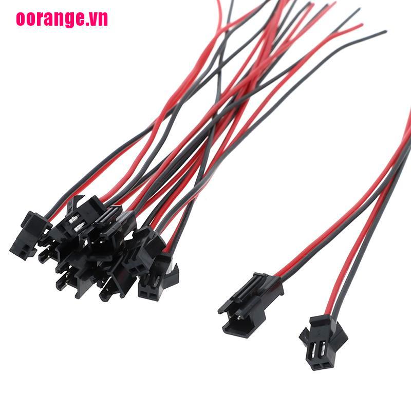 Bộ Dây Điện 10 15cm Jst Sm 2pins