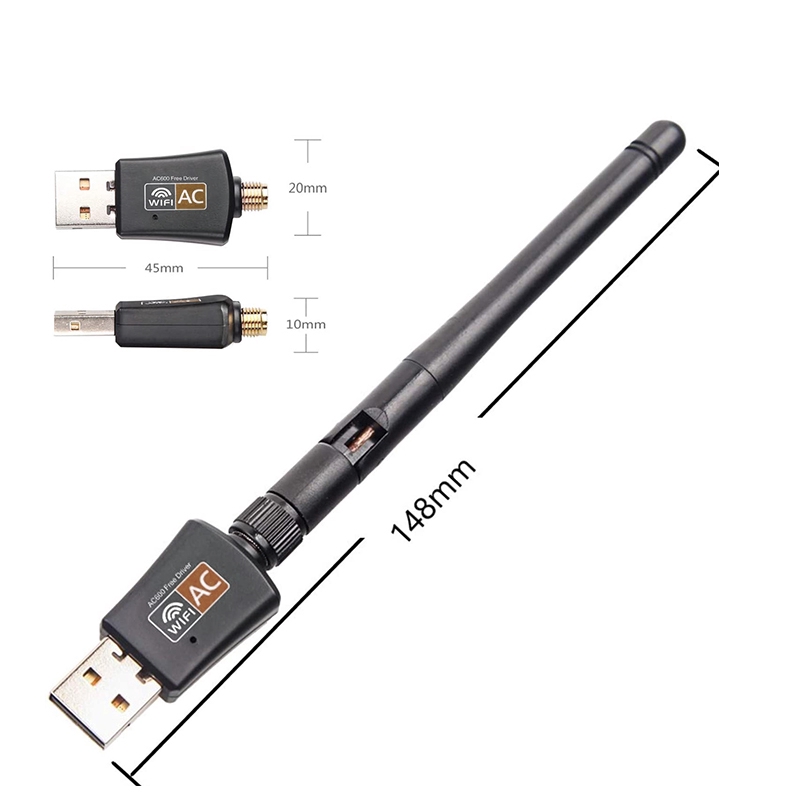 Usb Wifi Ac 600mbps Hi-Fi