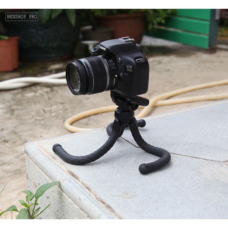 Chân đế tripod bạch tuộc cho điện thoại và máy ảnh Yunteng VCT-3280 (Tặng gá kẹp điện thoại)