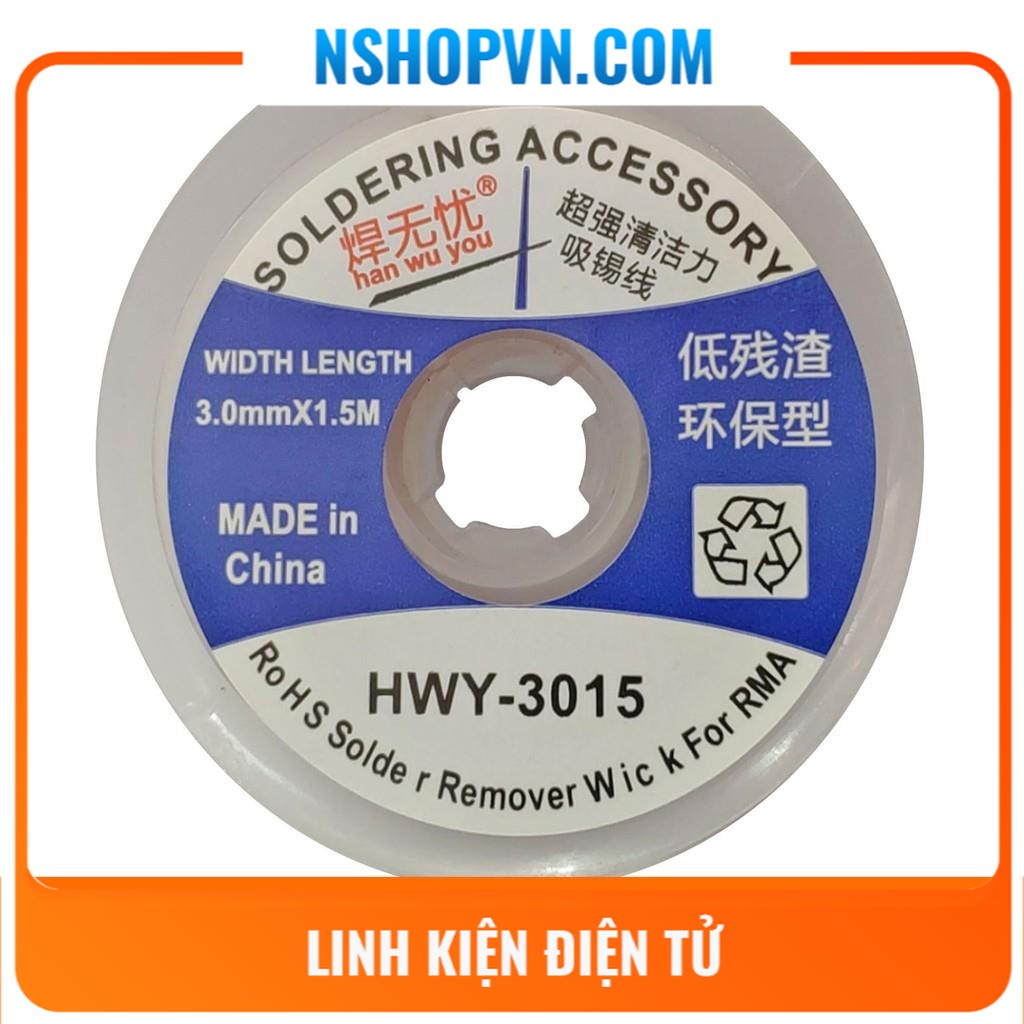 Dây hút thiếc 3mm