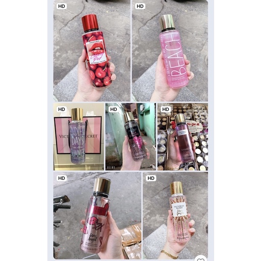 Xịt body mist toàn thân Victoria Secret 250ml