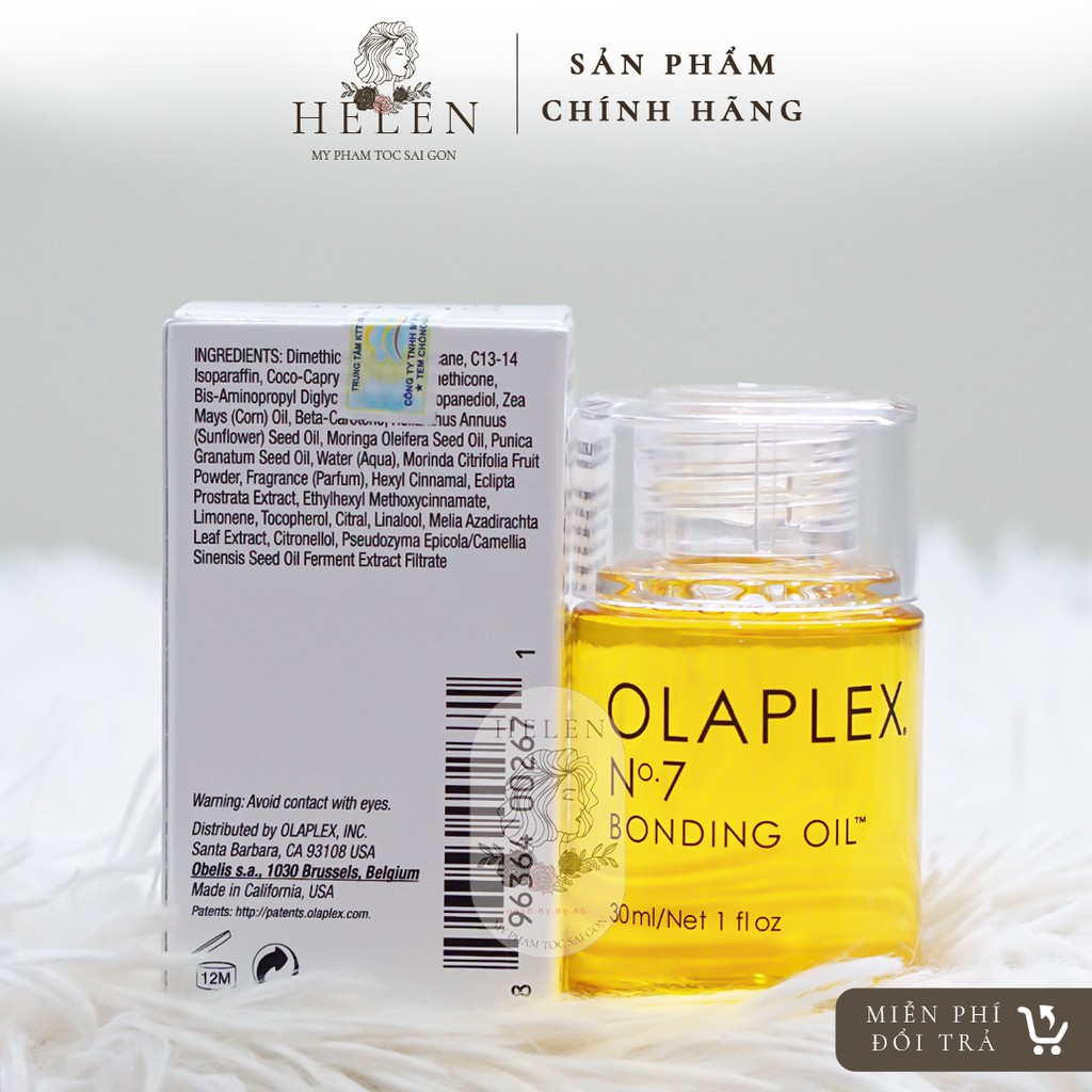 Olaplex No7 Tinh Dầu Dưỡng Tóc Olaplex Số 7 Freeship Phục Hồi Tóc Hư Tổn, Dưỡng Tóc, Tạo Kiểu, Sửa Chữa Tóc Chính Hãng