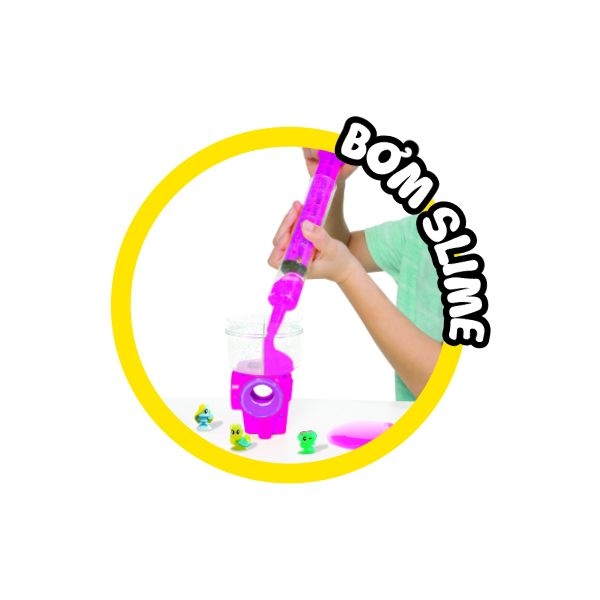 Đồ Chơi Bộ Bong Bóng Slime Thú Cưng Và Búa Slime Poppops Pets YL043003 - POPPOPS PETS