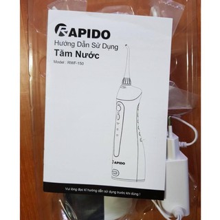 Tăm nước Rapido bảo hành 12 tháng