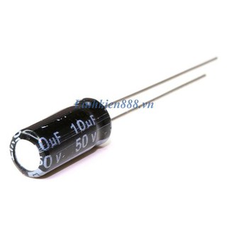 Tụ Hóa 10uF 16V 50V (Túi 4 con)