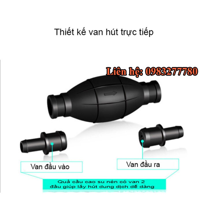 [Hàng loại 1-Free ship] Ống ti ô hút chất lỏng thông minh,bóp để hút.