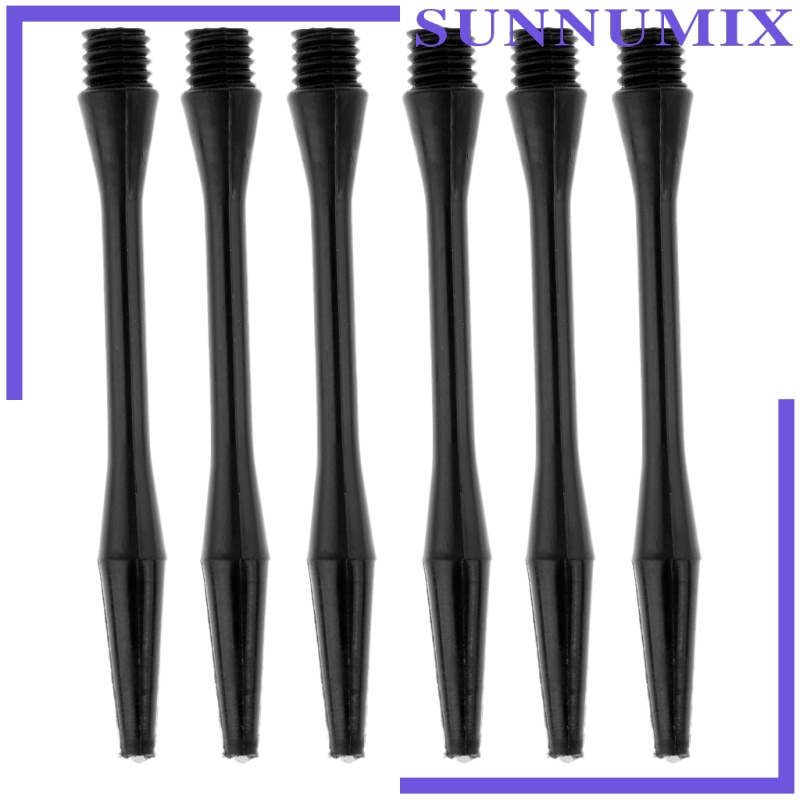 Set 60 Phi Tiêu Nhựa 2BA Đường Kính 6mm Màu Đen
