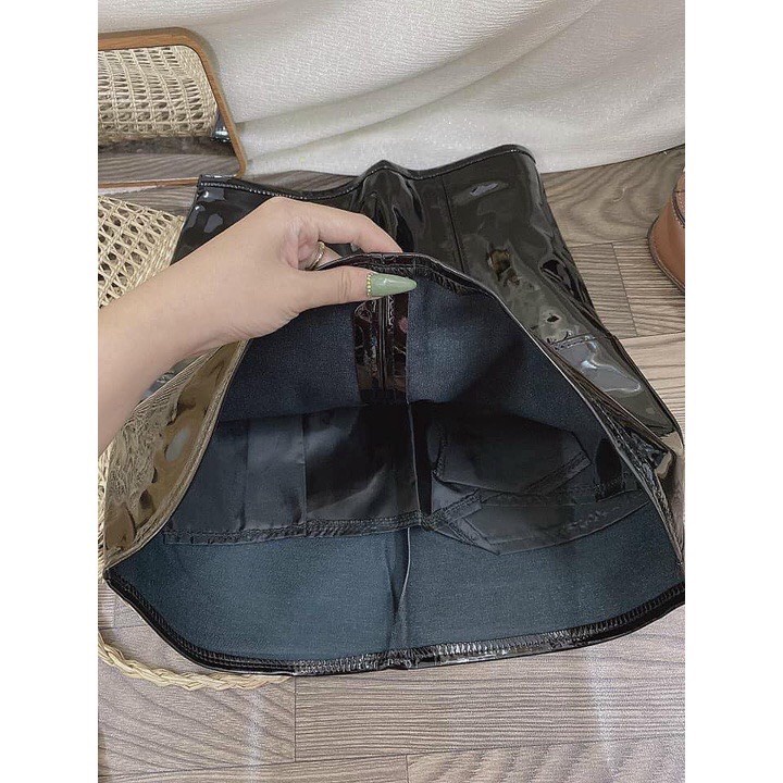 [Quà tặng kèm là 1c dây tóc xinh xắn] [Hàng chuẩn] Chân váy chữ A da bóng QC cao cấp-(Có Video-hình thật) -HinHin | BigBuy360 - bigbuy360.vn