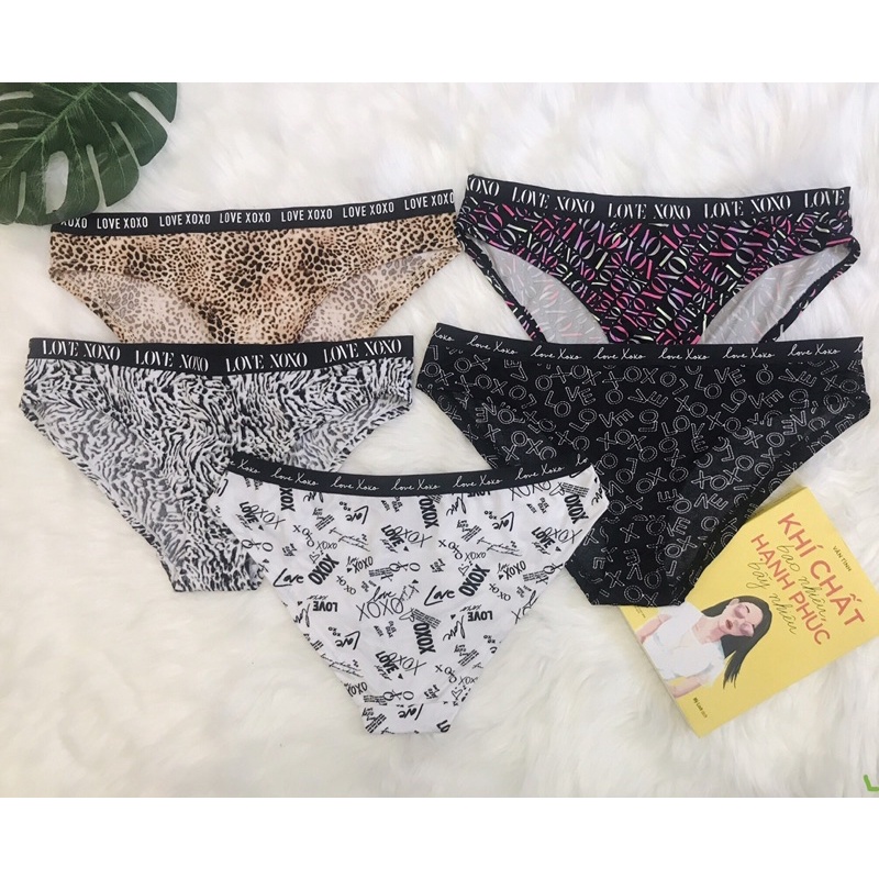 Quần lót xuất xịn cao cấp thoáng khí Love Xoxo, Juicy Courture