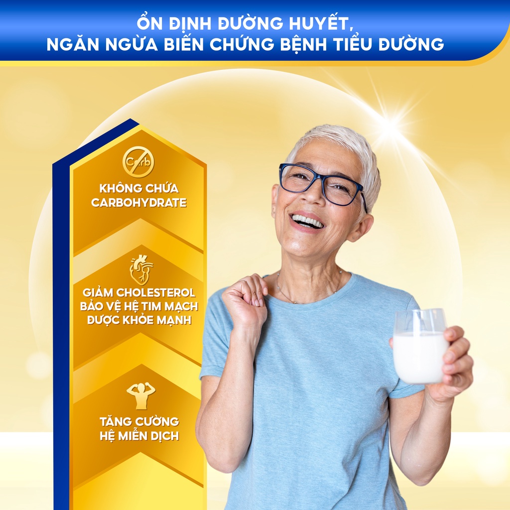 Thùng 12 Hộp Sữa Cho Người Tiểu Đường, Giúp Ổn Định Đường Huyết ENLILAC Diabetes 900g/Hộp