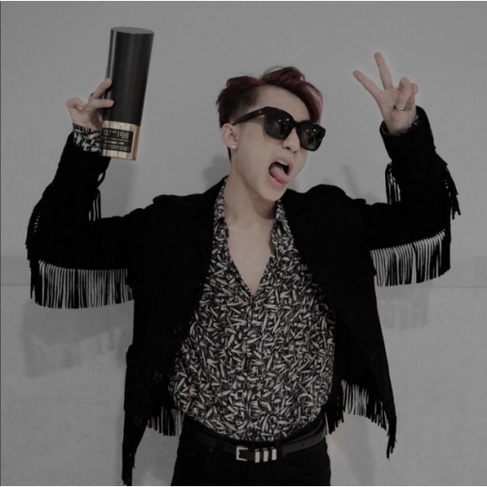 Thắt lưng Saint Laurent - Vuông Đen 3 đai khóa