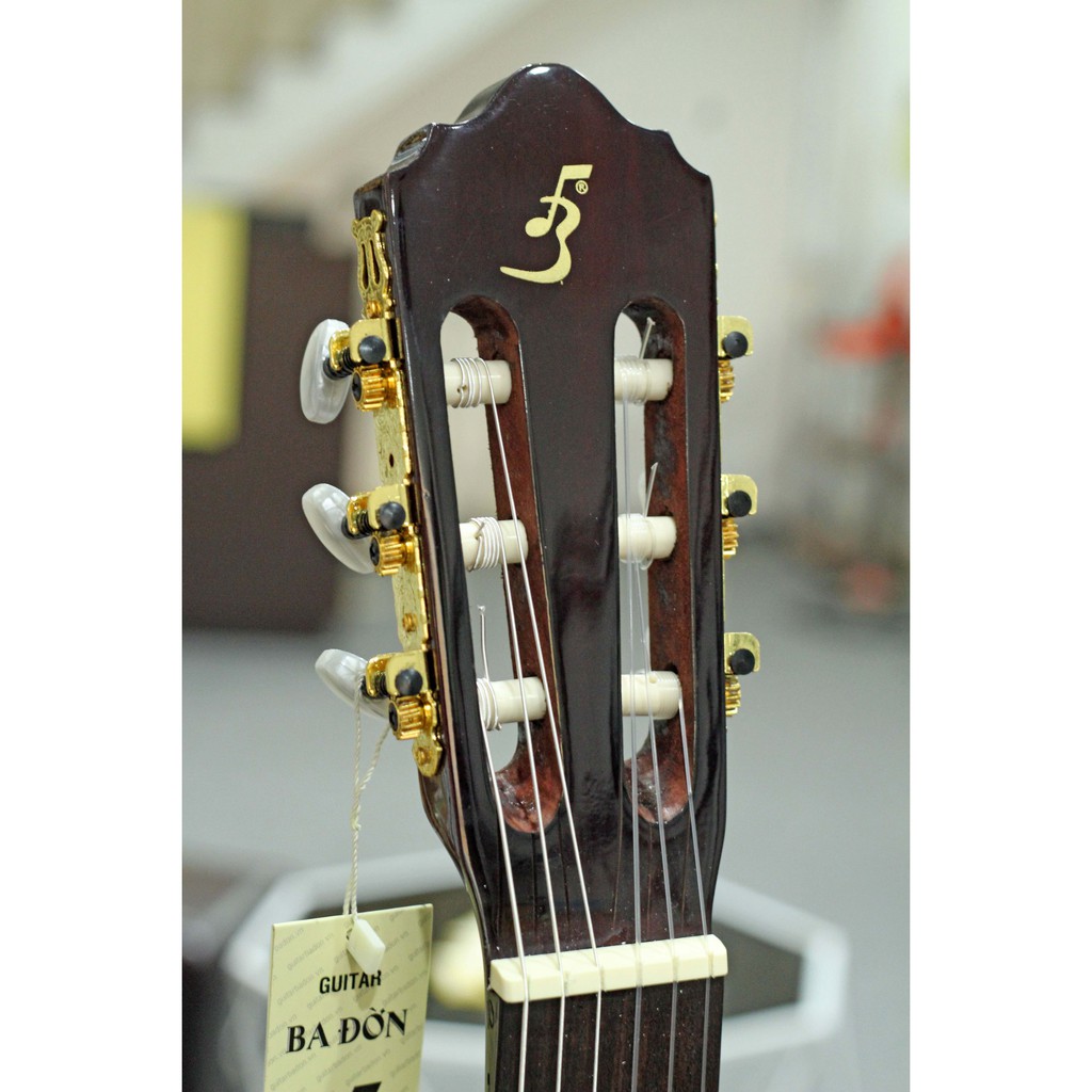 Đàn Guitar Classic Ba Đờn C170 Tặng Kèm Đầy Đủ Phụ Kiện Bao Đàn + capo B601 + pick gẩy + Ty chỉnh cần đàn