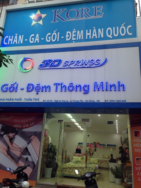 Đệm 3D Springg thông minh chính hãng Kore Hàn quốc - Bảo hành 5 năm