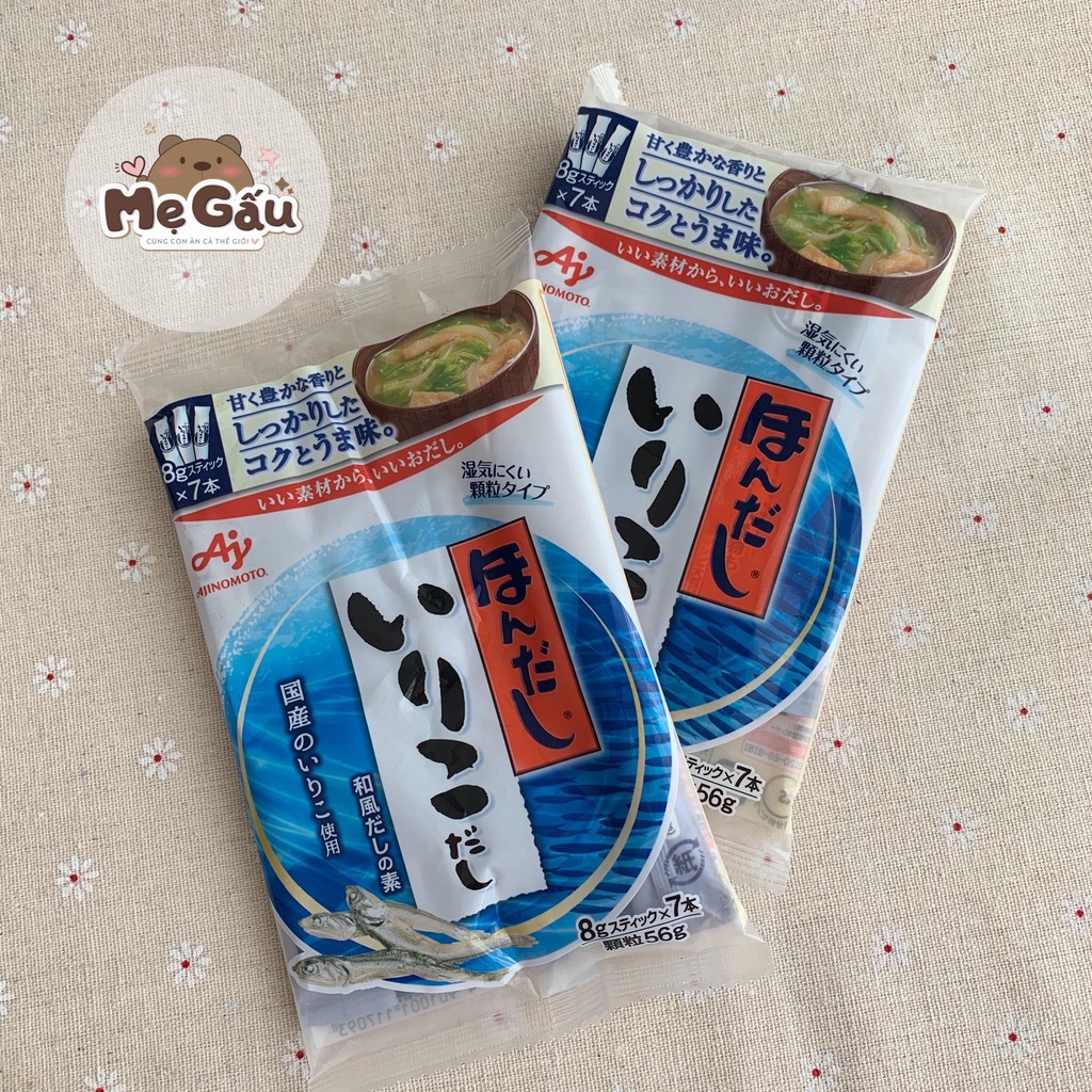 Hạt Nêm Cá Cơm Ajinomoto 56gr - cho bé từ 12m+