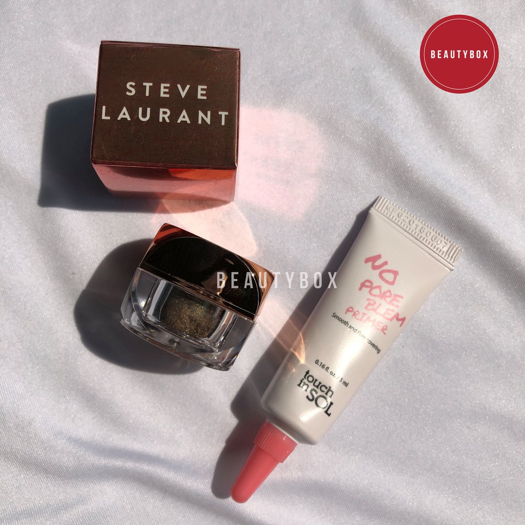 [IPSY TÁCH SET] PRIMER TOUCH IN SOL NO PORE BLEM + NHŨ MẮT STEVE LAURANT ANTIQUE OLIVE