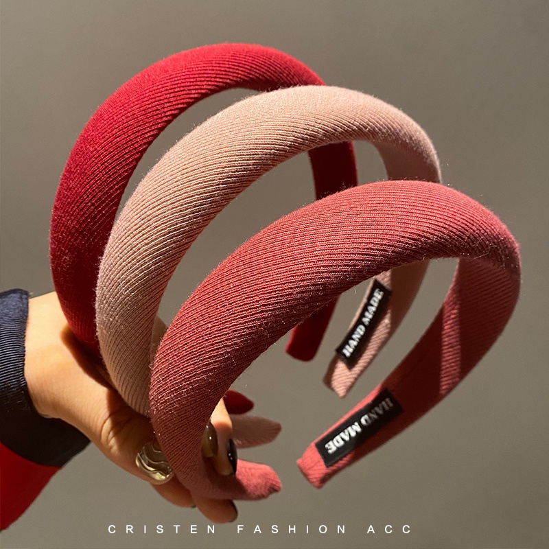 Băng đô xốp phong cách Hàn Quốc cổ điển dành cho nữ