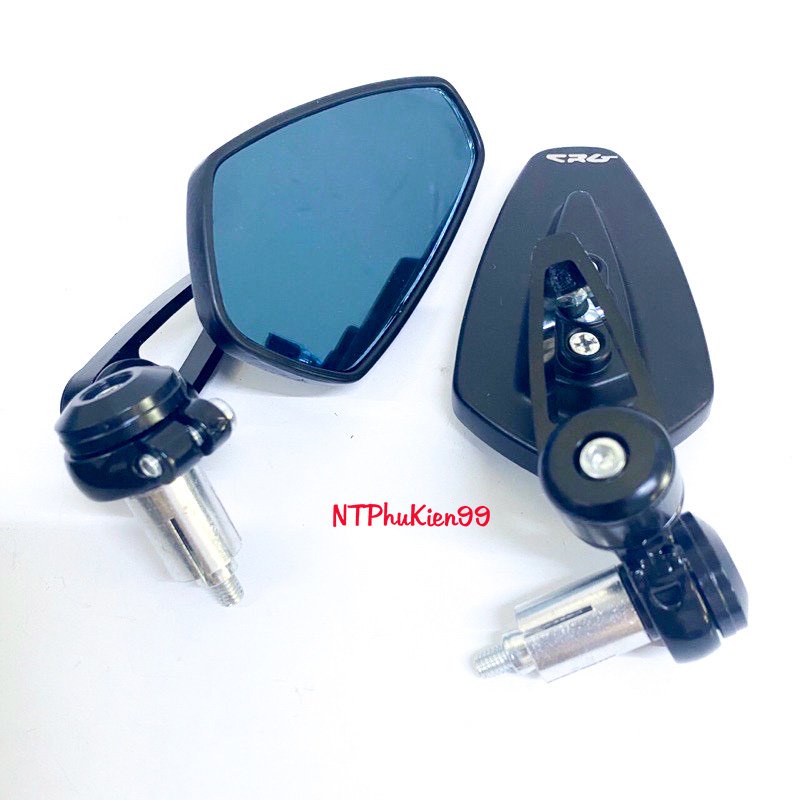 Gương gù Crg lắp đầu tay lái ghi đông.Nhôm CNC đủ màu.