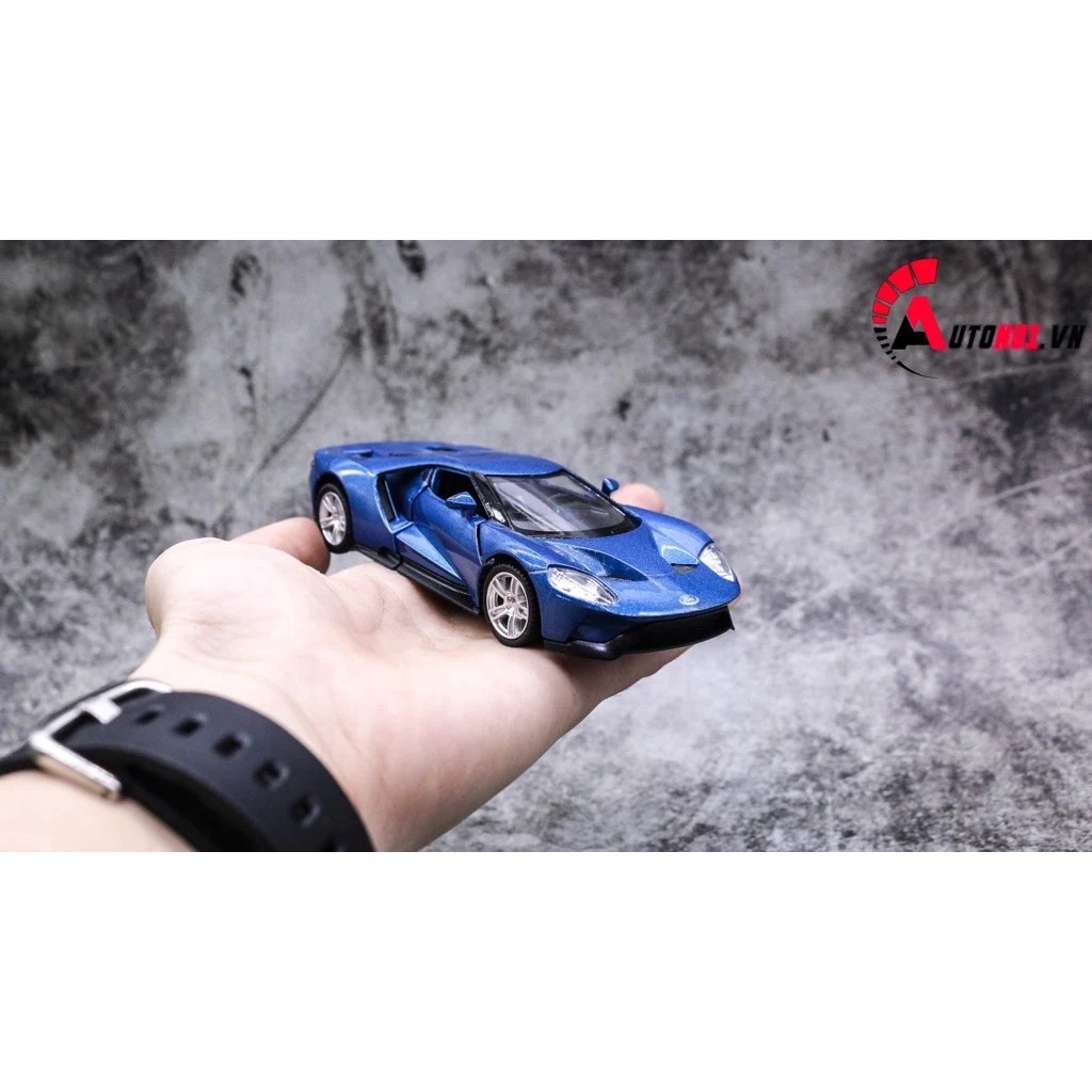 MÔ HÌNH XE FORD GT BLUE 1:36 SCALE MODEL 7727