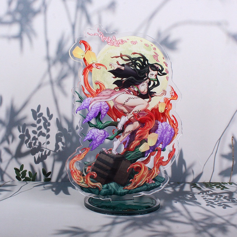 Mô hình Standee Kimetsu no Yaiba THANH GƯƠM DIỆT QUỶ Nhiều Mẫu Tượng Acrylic anime chibi mica trang trí trưng bày