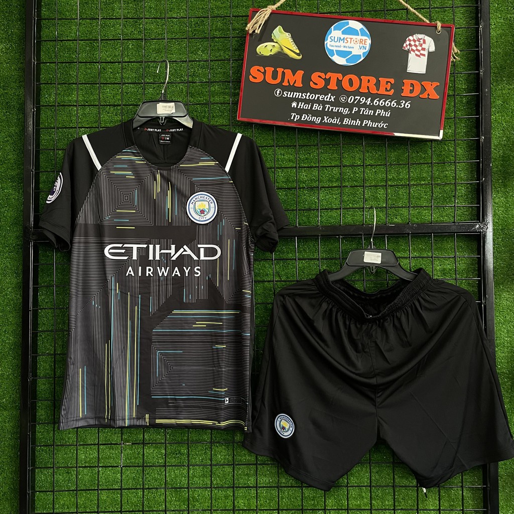 ✠♛☁Quần Áo Đá Bóng CLB Man City Thủ Môn 2021-2022_Mẫu Đấu Hot, Giá Tốt