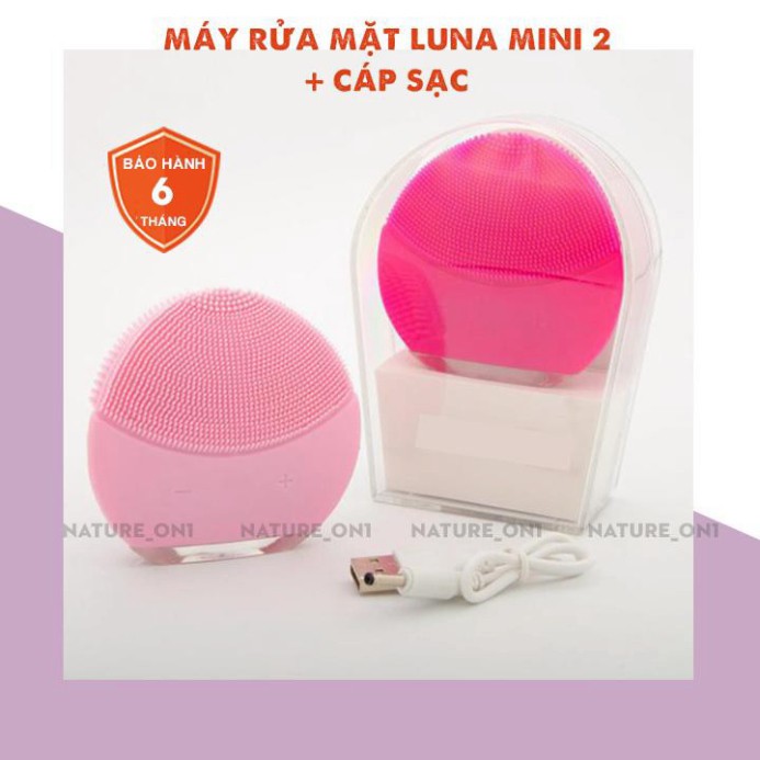 Máy Rửa Mặt ⚡️𝐅𝐑𝐄𝐄 𝐒𝐇𝐈𝐏⚡️ Chỉ 30s Đã Đủ Để Bạn Có Một Làn Da Láng Mịn Khỏe Khoắn - Rửa Sạch Các Bụi Bẩn Nằm Sâu
