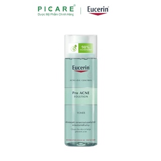 [Mã COSBAUH3 giảm 8% đơn 300K] Nước hoa hồng dành cho da nhờn mụn Eucerin Pro Acne Toner 200ml - 88983