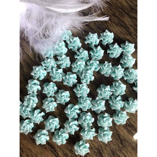 combo 20 hoa bột nail - hoa hồng đẹp