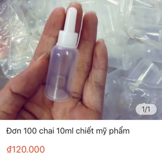 Combo chai chiết mỹ phẩm