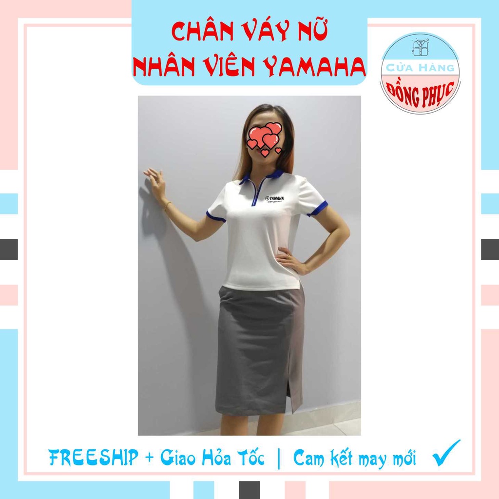 CHÂN VÁY NHÂN VIÊN YAMAHA -CHÂN VÁY NỮ BÁN HÀNG CHÍNH HÃNG YAMAHA, ĐÚNG CHUẨN YAMAHA, Gía sỉ!!!