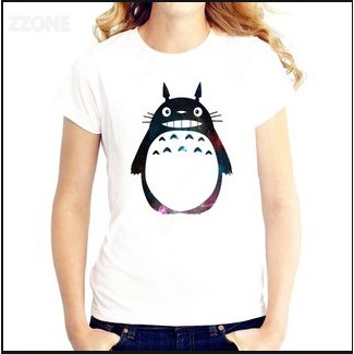 ÁO THUN TAY NGẮN IN HINH TOTORO DỂ THƯƠNG NAM NỮ GIÁ RẺ CÓ SIZE TRẺ EM) 35