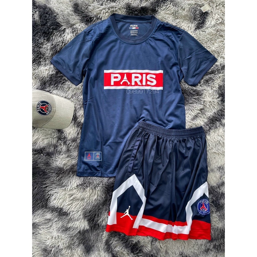 Quần Áo Bóng Đá Câu Lạc Bộ PSG - Paris Saint Germain - Chất Vải Thái Lan cao cấp full logo bản mới nhất