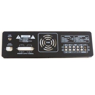 Mặt sau amply mặt sau amply 2 quạt