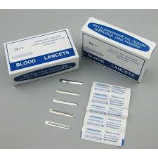 Kim chích mụn loại 1 hộp 200 chiếc lancets