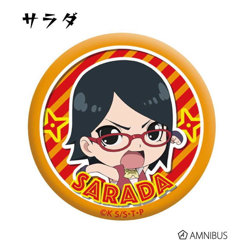 Huy hiệu in hình BORUTO  - NARUTO NEXT GENERATIONS anime chibi phụ kiện cài áo túi xinh xắn dễ thương