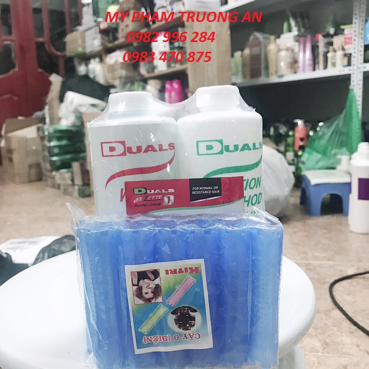 ComboThuốc Uốn Xoăn Lạnh Thái Lan 400ml*2 và trục xoăn