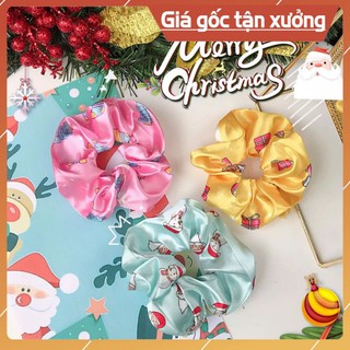 Cột tóc scrunchies Giáng sinh- Buộc tóc Scrunchies Christmas- Thuỳ My Accessories