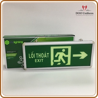 Đèn exit chỉ dẫn thoát hiểm đi bên phải-thiết bị phòng cháy chữa cháy