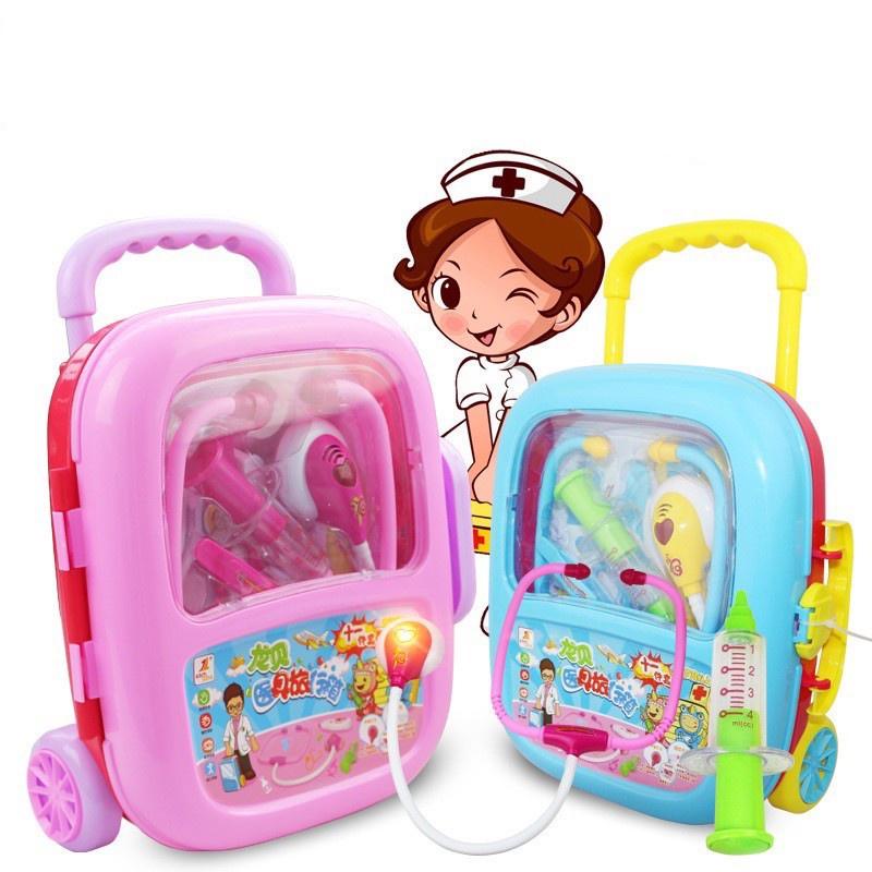 Đồ chơi bác sĩ cho bé, màu sắc đẹp, chất liệu an toàn, đồ chơi nhập vai cho bé - Loki