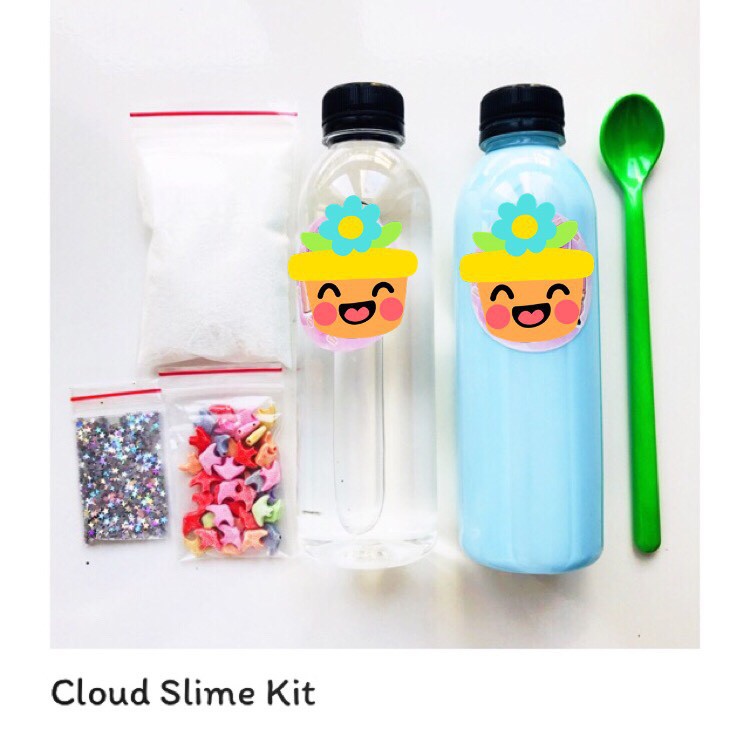 bộ kit làm cloud slime siêu rẻ