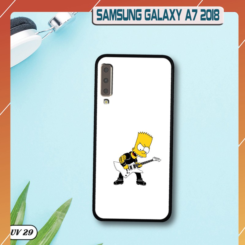 Ốp lưng Samsung A7 2018 -lưng nhám , ngộ nghĩnh