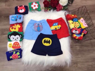 Combo 10 quần mông thú cho bé trai/ bé gái