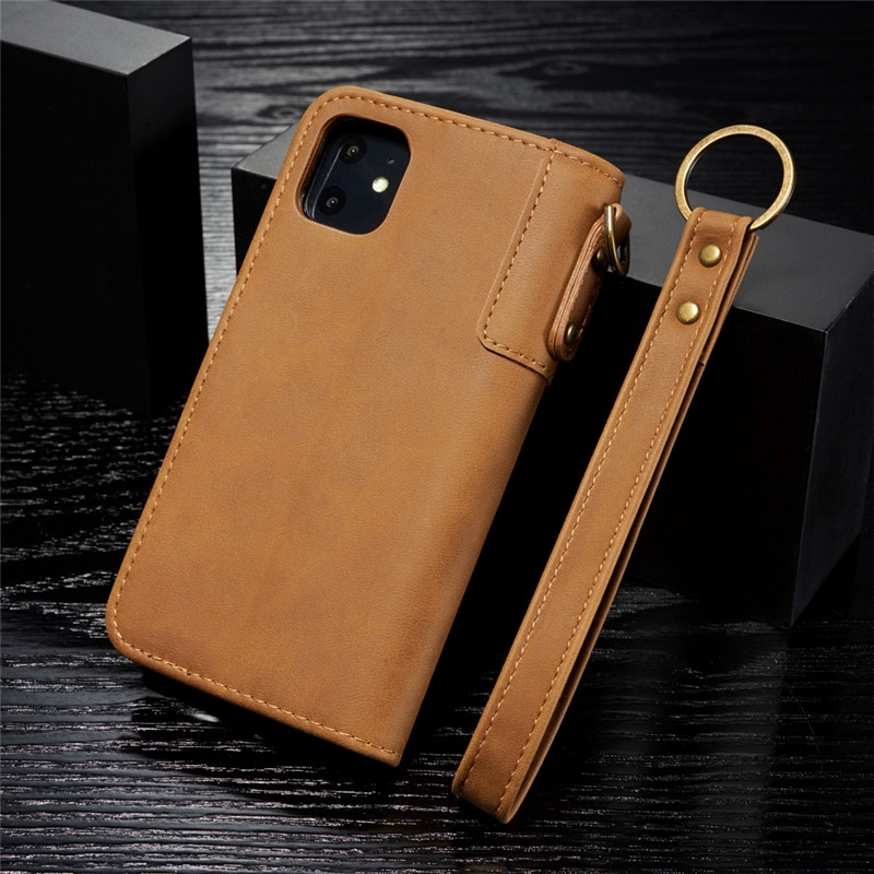 Bao da điện thoại PU có nắp lật và ngăn đựng thẻ cho IPhone 11 Pro X XS Max SE 2020 XR 6 6s 7 8 Plus | BigBuy360 - bigbuy360.vn