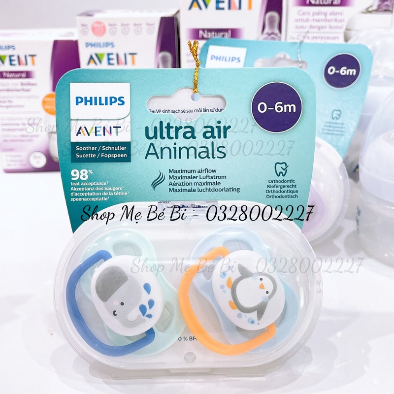 TY NGẬM AVENT THÔNG KHÍ Avent Ultra air alimals