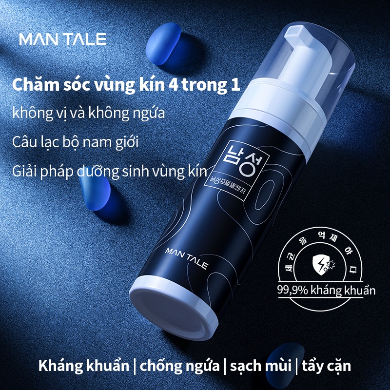 Dung Dịch Khử Mùi Vùng Kín MAN TALE 150ml Dành Cho Nam Giới