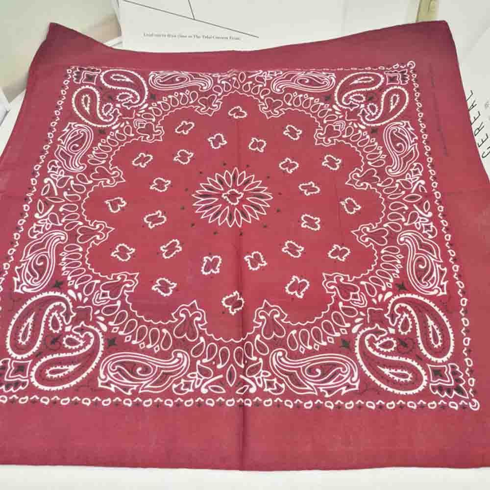 Khăn Tay Hình Vuông Bằng Cotton Phong Cách Hip Hop Cho Nam 55cm*55cm