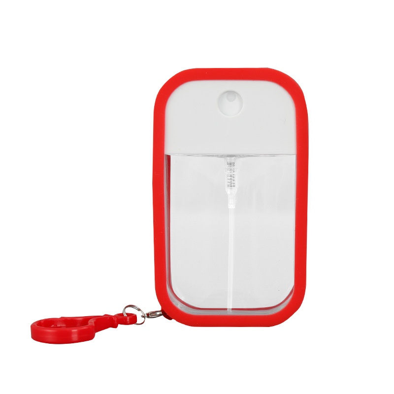 Set Bình Xịt Cồn bình xịt mini 45ml + Vỏ Silicon + Phễu + Móc Khóa Tiện Dụng