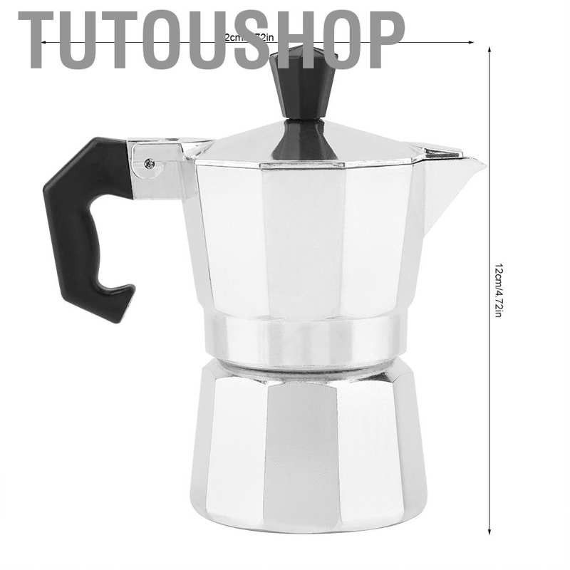 Máy Pha Cà Phê Moka Espresso Bằng Nhôm