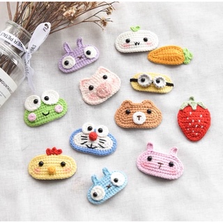 Tổng hợp những chiếc kẹp tóc len đáng yêu 🐷💤