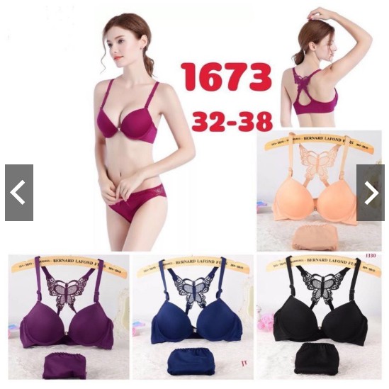 BỘ LÓT CÁNH BƯỚM SEXI ĐỆM VỪA CÓ GỌNG ( nâng đẩy tối đa, có đủ sezi đủ mầu như hình) | WebRaoVat - webraovat.net.vn